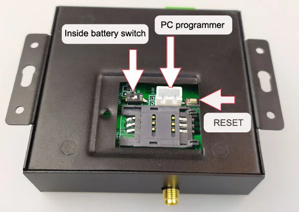 RTU5024 GSM открывалка для ворот релейный переключатель раздвижные ворота открывалка PC программист и батарея внутри для предупреждения о неисправности питания