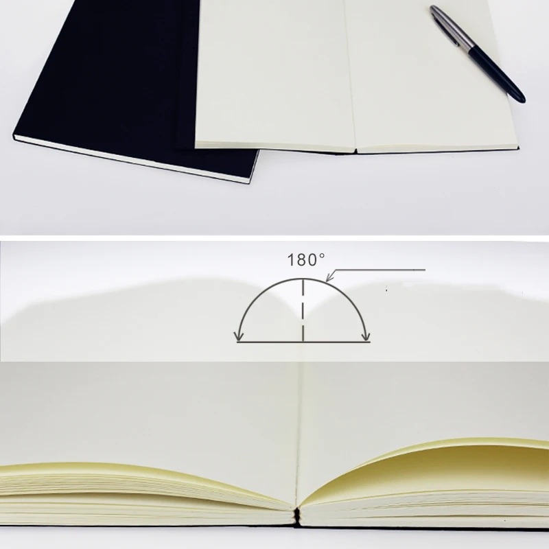 Винтажная чистая бумага Блокнот Sketchbook канцелярский блокнот эскиз книга офисные