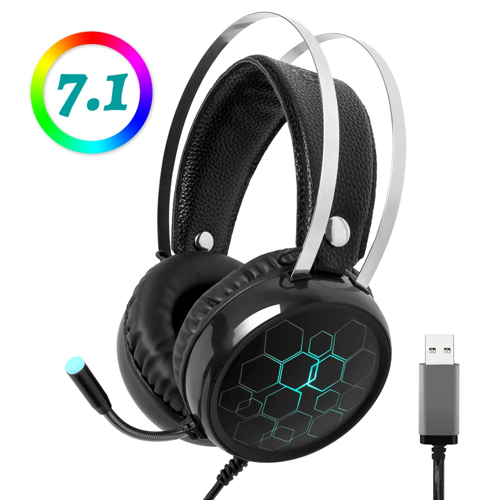 computer microphone with headset