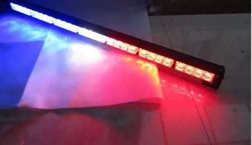 Красный/синий светодиодный мигающий маяк светильник 12 В автомобиль день вождения стробоскоп светильник бар полиция Опасность Внимание Viper сигнальный светильник