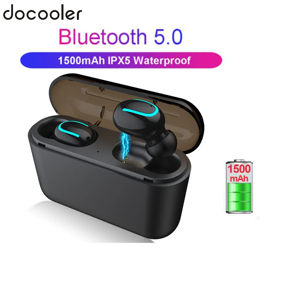 Docooler HBQ-Q32 Bluetooth 5 0 наушники TWS fone de ouvido беспроводные Blutooth спортивные w/Box |