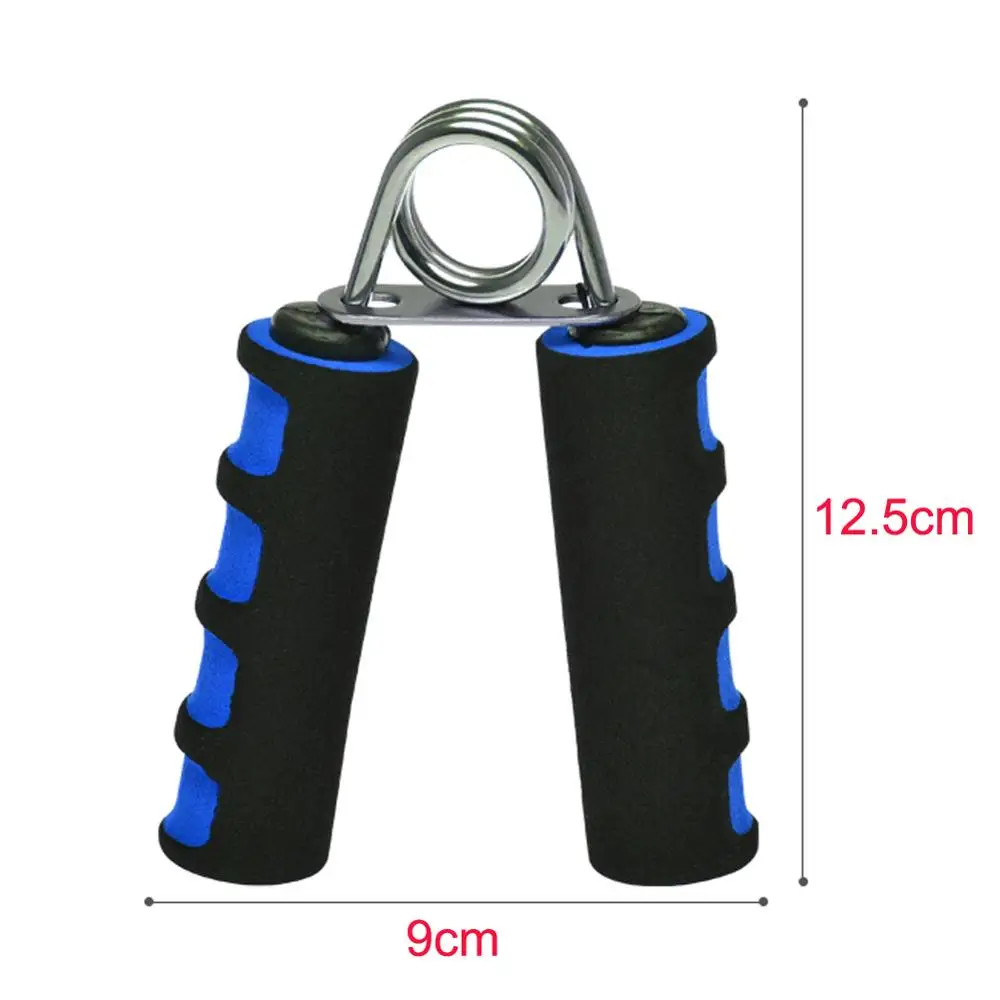 25KG Fitness Foam Hand Gripper Gym Wrist Band Power Trainer Crossfit Arm Finger Training Exercise Gym Workout Fitness Equipment