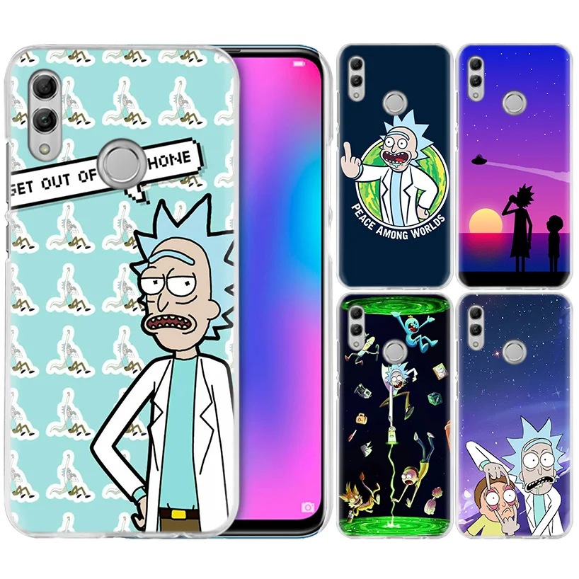 

Rick and Morty Cartoon Case for Huawei Honor 8X Y9 9 10 Lite Play 7C 8C 8S 8A 7S 7A Pro V20 20i Y6 Y7 2019 Hard PC Phone Cover
