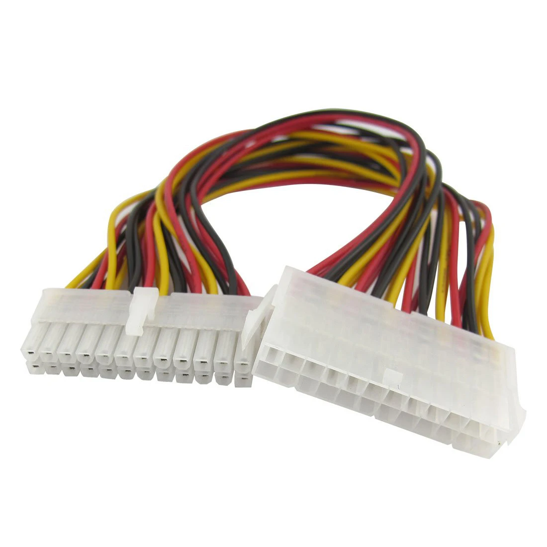 EWS 29.5cm Computer PSU ATX 24 Pin Male to Female Extension Power Cable