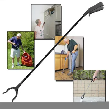 

Home Practical Extra Long Arm Extension Reacher Grabber Easy Reach Pick Up Tool Foldable Garbage Pick Up Tool