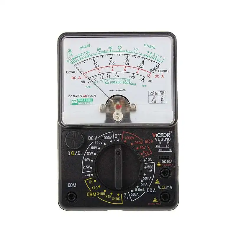 VC3010 pointer multimeter mechanical analog multimeters avometerin