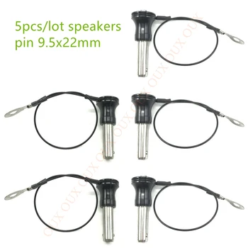 

High quality New sealed 5pcs /lot speakers pin 9.5x22mm for line array speakers in professional audio and dj speakers
