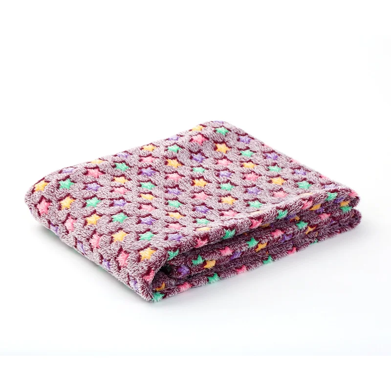 I-baby/большое детское одеяло с 3D принтом; мягкое Фланелевое Роскошное Одеяло для новорожденных; удобное одеяло для малышей; 120x150 см - Цвет: Purple