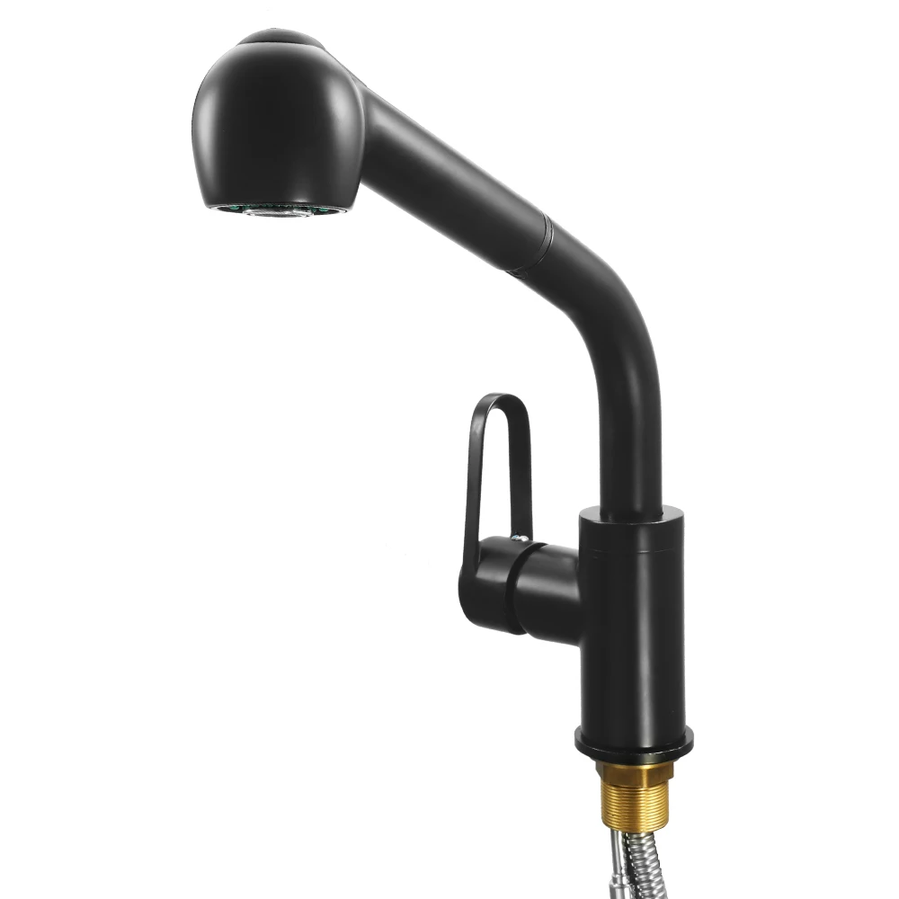 European style kitchen faucet Pull Out Single Connection Bathroom Tap