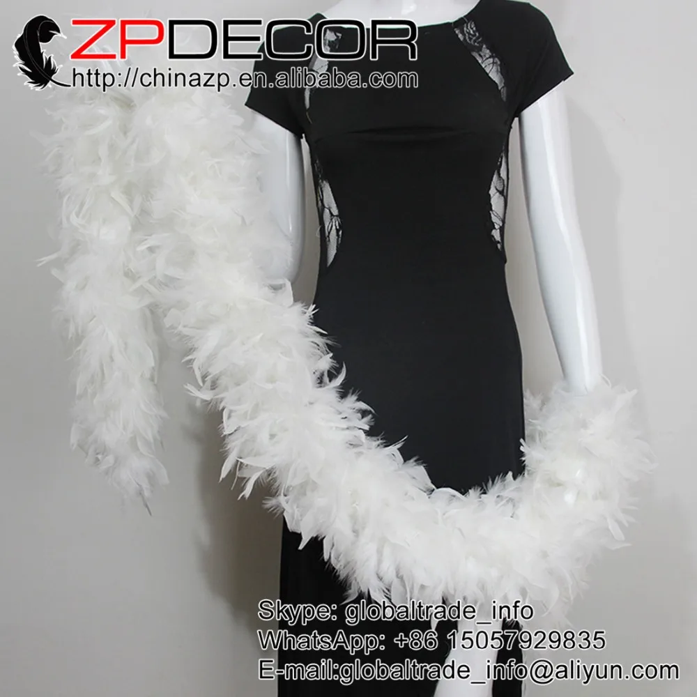 ZPDECOR 150 г 2 размера/партия в наличии пушистый высокое качество Chandelle перо боа