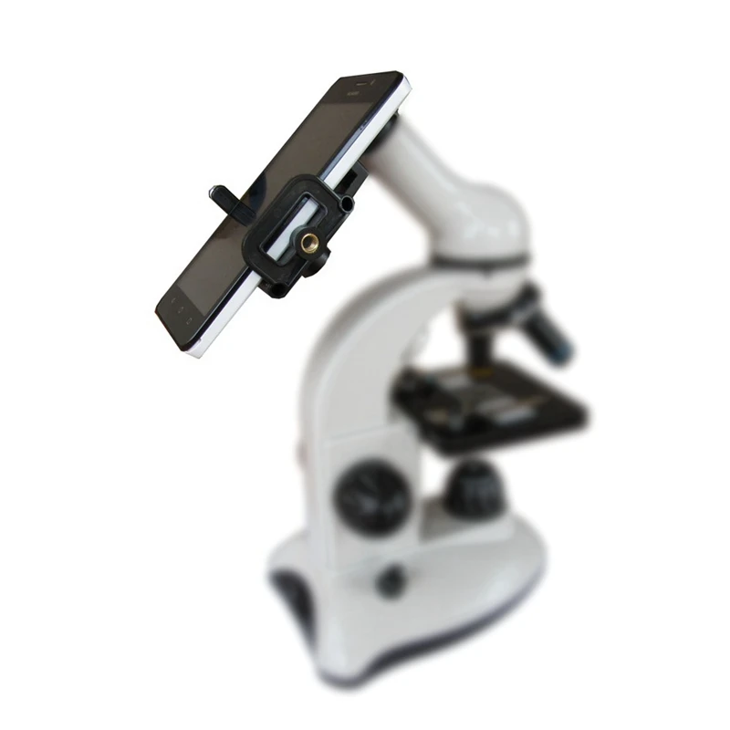 

WF10X Microscope Eyepiece Mount Adapter 23.2 mm Lens Interfaces Universal Microscope Stand Mount Bracket Connect with Telephone