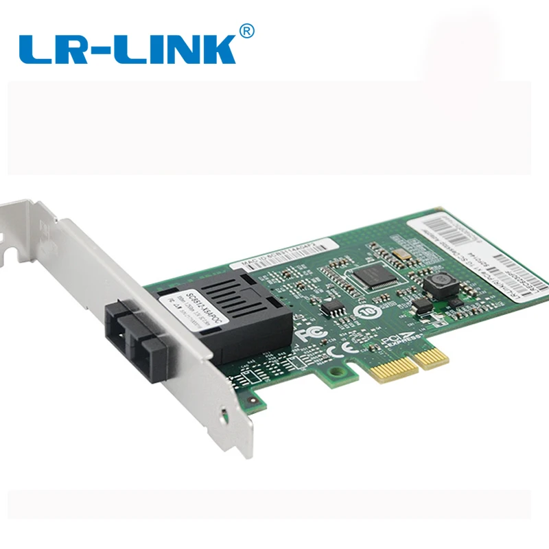Ethernet Сетевая карта ПФ Gigabit base sx PCI Express оптоволоконный сетевой адаптер для ПК Intel I210