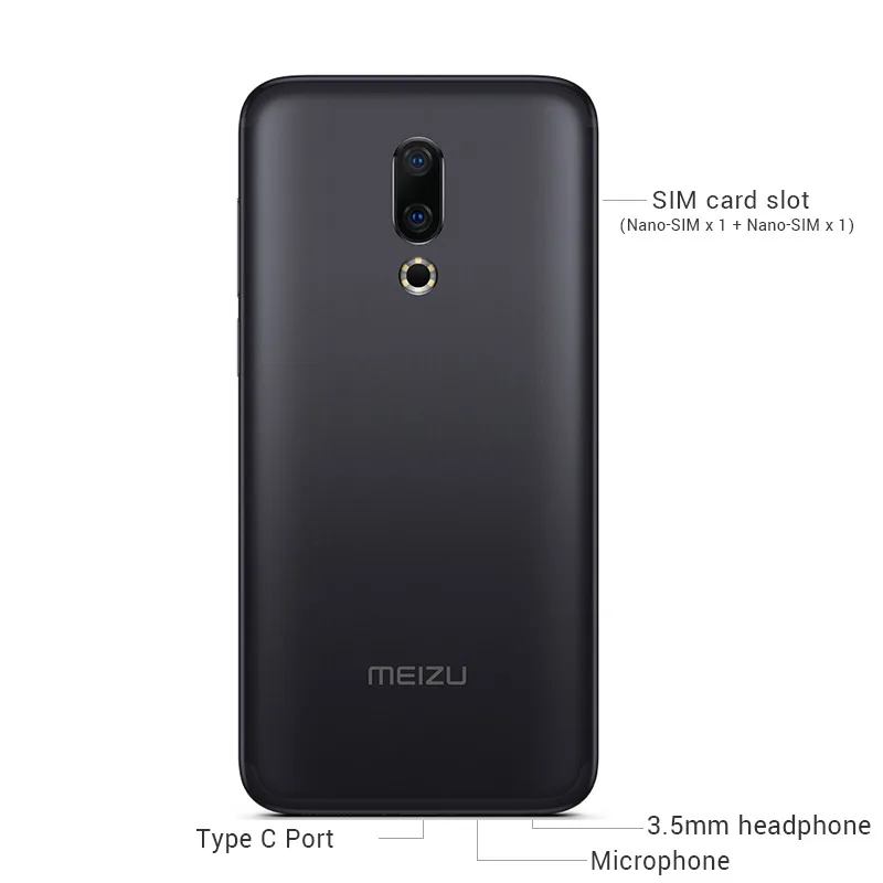 Глобальная версия Meizu 16 6 ГБ Оперативная память 128 Гб Встроенная Snapdragon 710 Octa Core 0