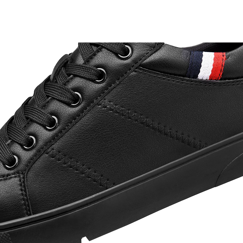 SUROM/Классическая обувь для скейтбординга; мужские роскошные брендовые кроссовки; мягкие дышащие кроссовки на шнуровке; Цвет черный, белый; спортивная обувь для мужчин; Новинка года