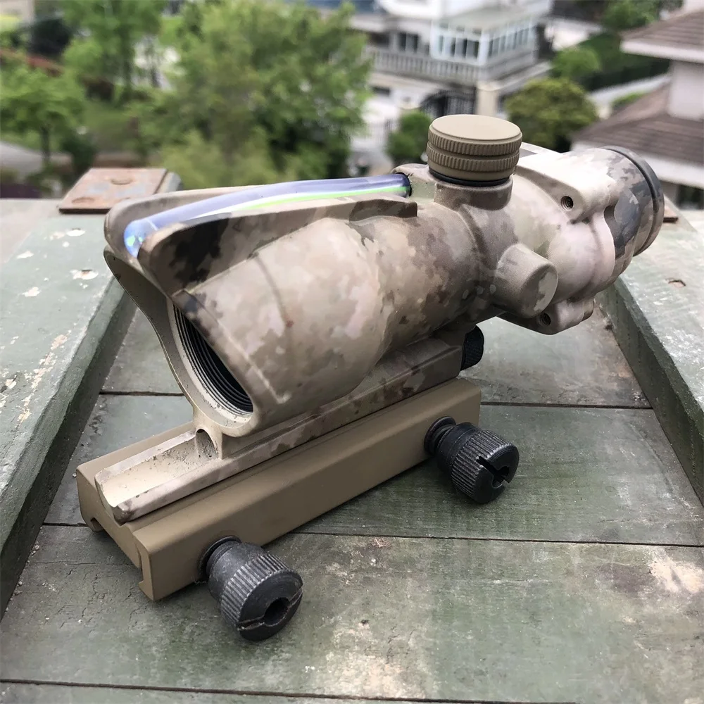 Trijicon T-النسر الفريق التعاوني 1x32 البصرية بندقية نطاقات الإكتشاف الأحمر نقطة M416 شبكاني مع 20 مللي متر يتصاعد بندقية riflescope الصيد البصريات البصر