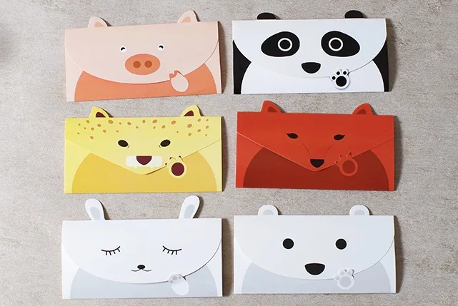 Aliexpress.com : Buy Cute Animal Birthday Card Panda Gift