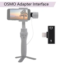 

DJI OSMO phone 2 in 1 Audio Adapter Interface connector Micro USB For Zhiyun Feiyu Replacement Handheld Gimbal Accessories kits
