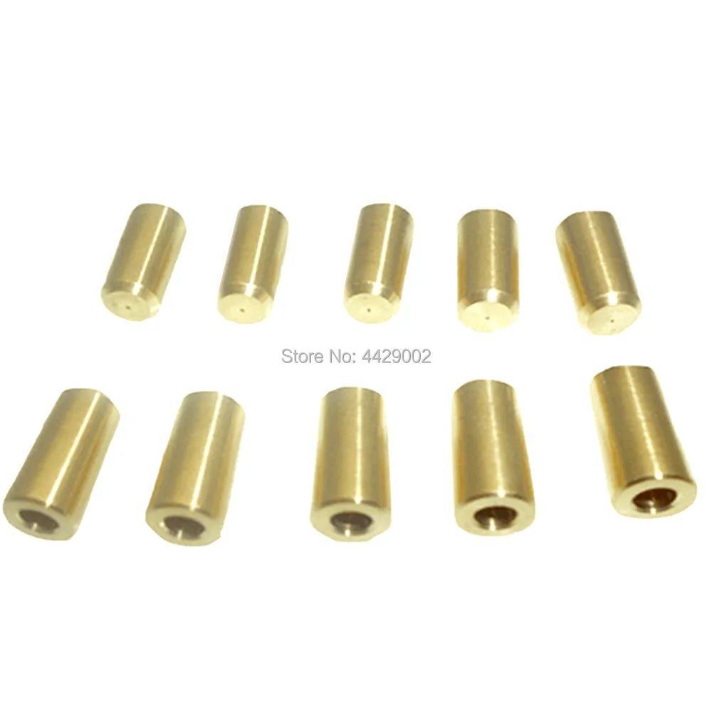 

1/2/5/10pcs 3.17mm Motor Shaft Brass Mini Electric Motor Shaft Coupling Connector Clamp Drill Chuck for 0.3mm-4mm JTO Drill