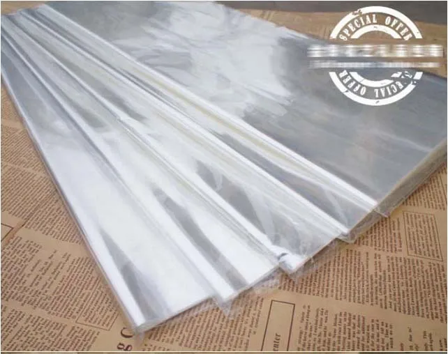 Giiffu Rouleau De Papier D'emballage En Cellophane Rouge Transparent