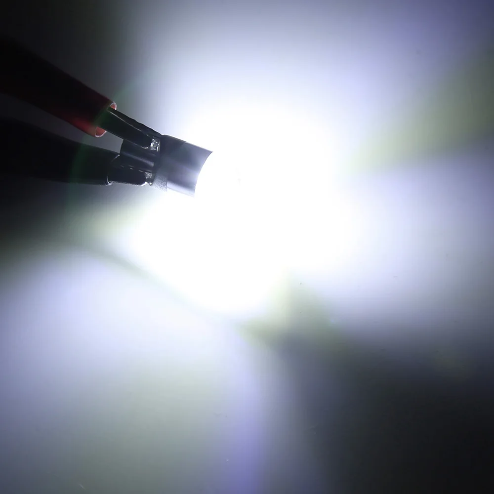 JYL 1 шт. T10 светодиодный лампы белого цвета 168 501 W5W светильник Клин 3030 2SMD Подсветка
