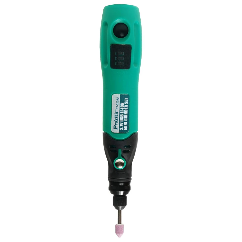 PT 5205U Pro'skit мини USB зарядка электрическая шлифовальная машина набор сверл гравер