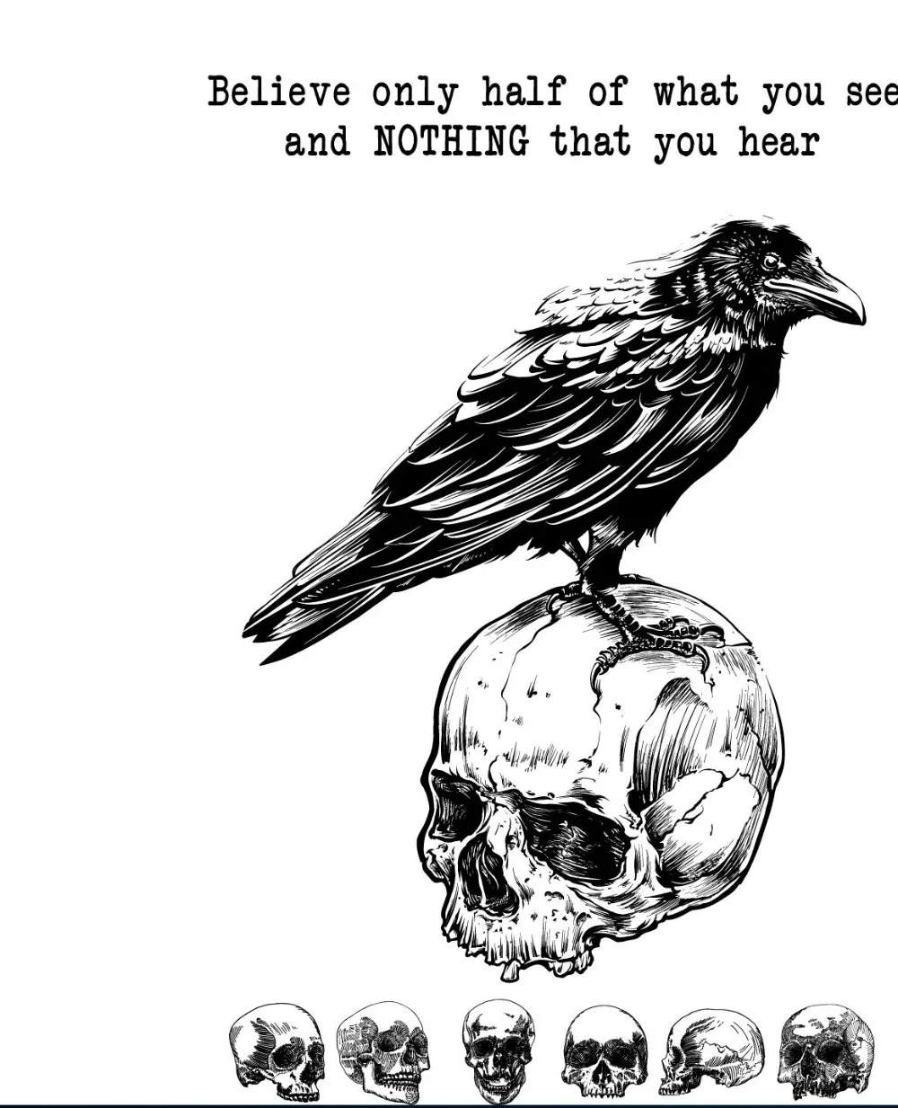 Прозрачный силиконовый штамп Skull crow печать для скрапбукинга DIY/фотоальбома