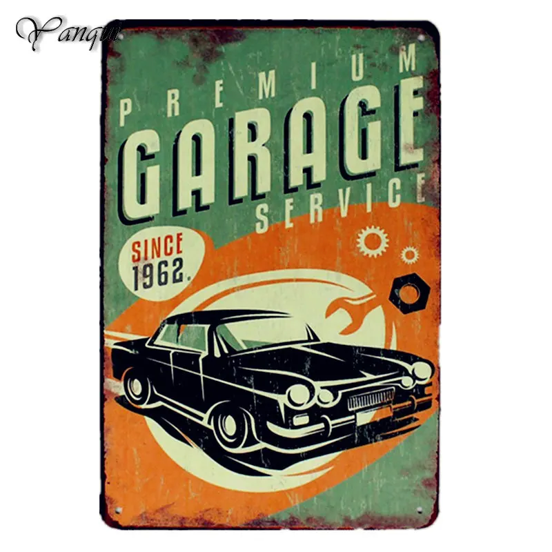 Betties Service Retro Metal Tin Sign Homewares Decor Vintage Pin Up Garage Oil 