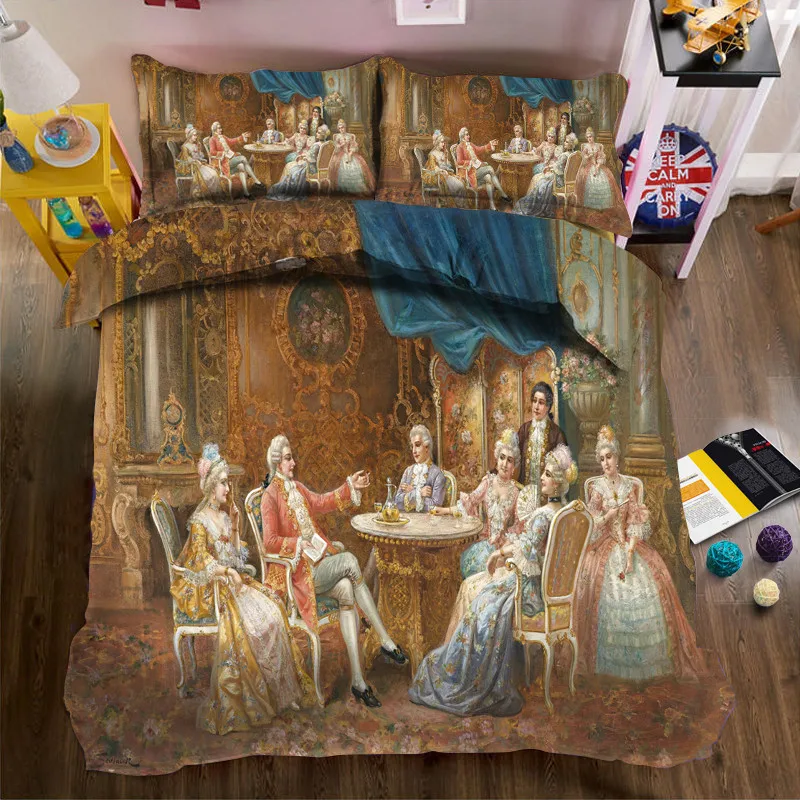 

Morden 3D Bedding Set skull Quilt Cover Set King Queen Twin Size Home Textiles Drop Ship