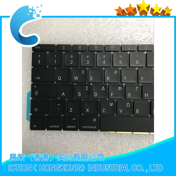 

Original New A1708 Keyboard GK Greece Greek for Apple Macbook 13.3" A1708 GK Greece Greek Keyboard Late 2016 Mid 2017 Year