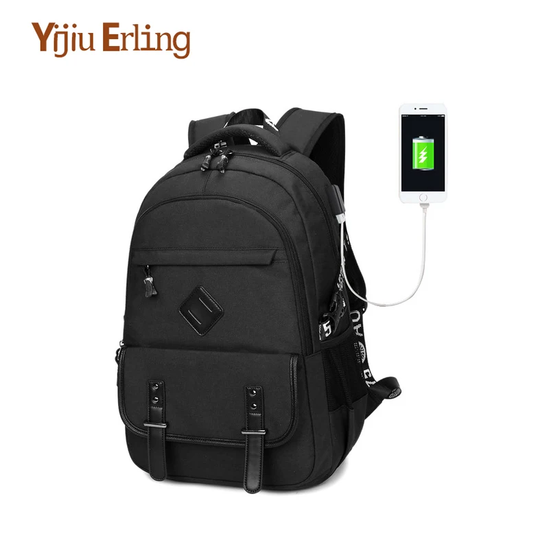 

15-inch Laptop Backpack Men and Women Waterproof Multi-functional Student Bag with USB Charging Port Outdoor Travel Backpack