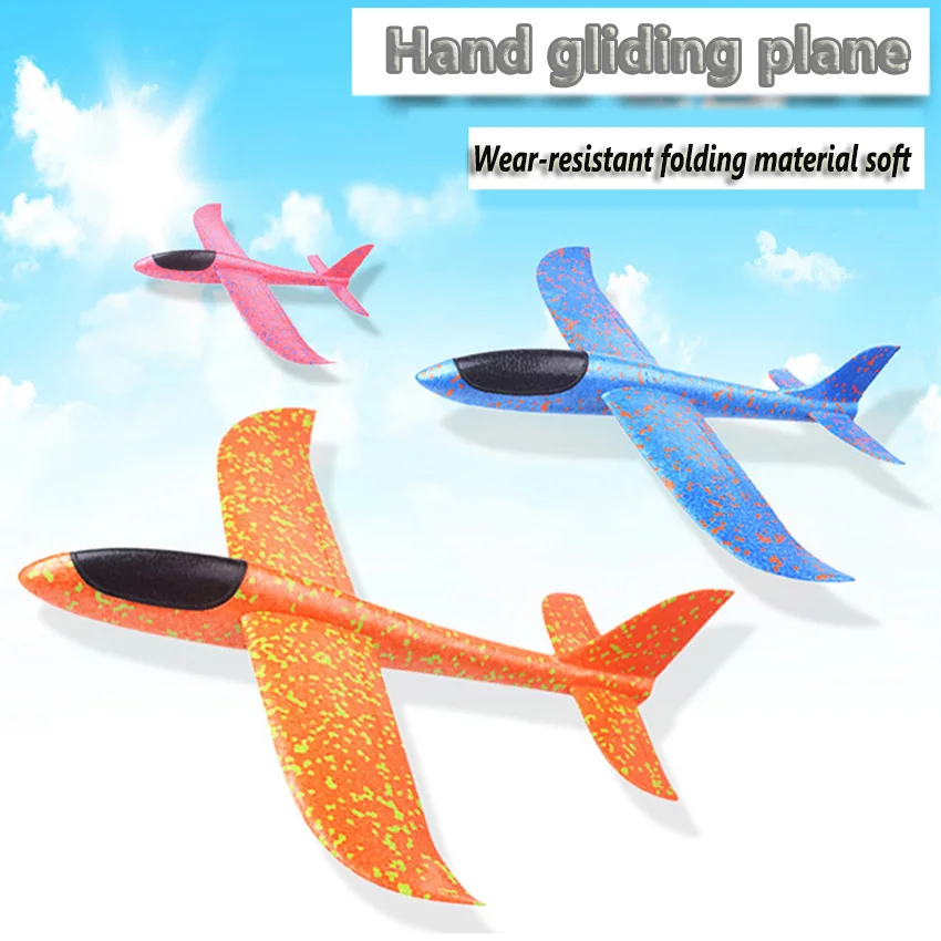 35-48 cm bonne qualité lancement à la main jet planeur avion inertiel mousse EPP avion jouet enfants avion modèle en plein air jouets amusants