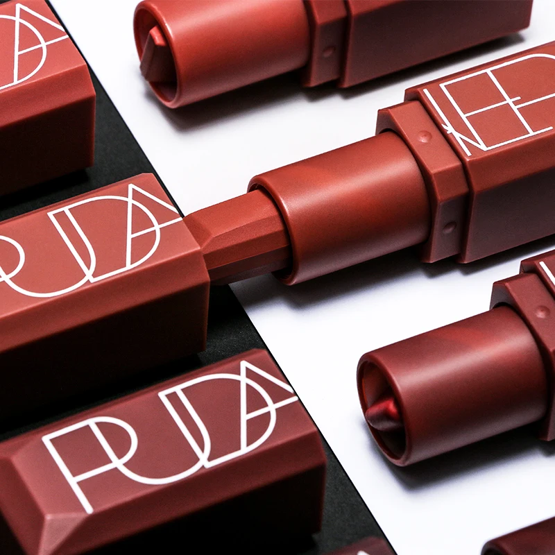 Матовая водостойкая помада Pudaier стойкая красная бархатная Помада Rouge a levre