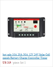 1 шт. X 11,1 В 7,4 В 3 А контроллер заряда панели солнечных батарей для небольших солнечных комплектов литий-ионный литиевый LiFePO4 регулятор батареи