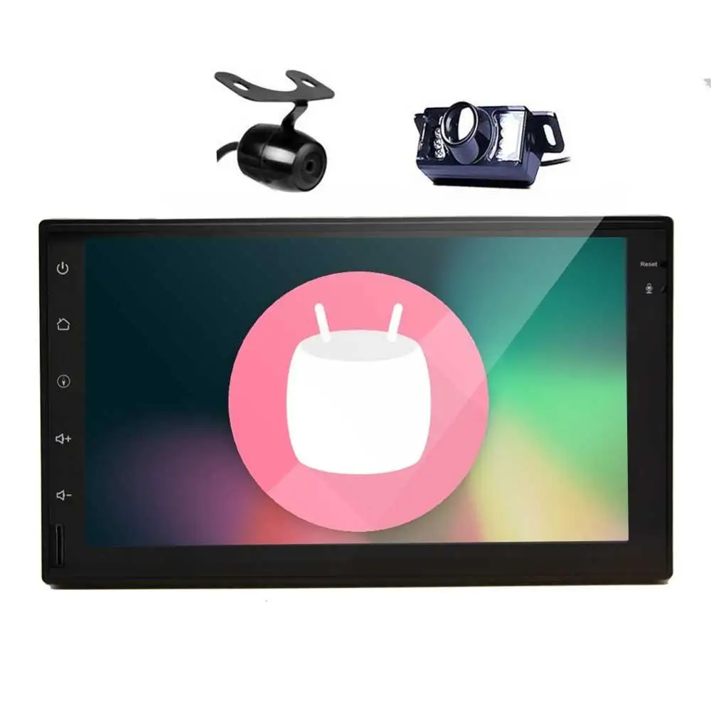 Android 6 0 Car GPS font b radio b font Stereo with Quad Core Double 2Din