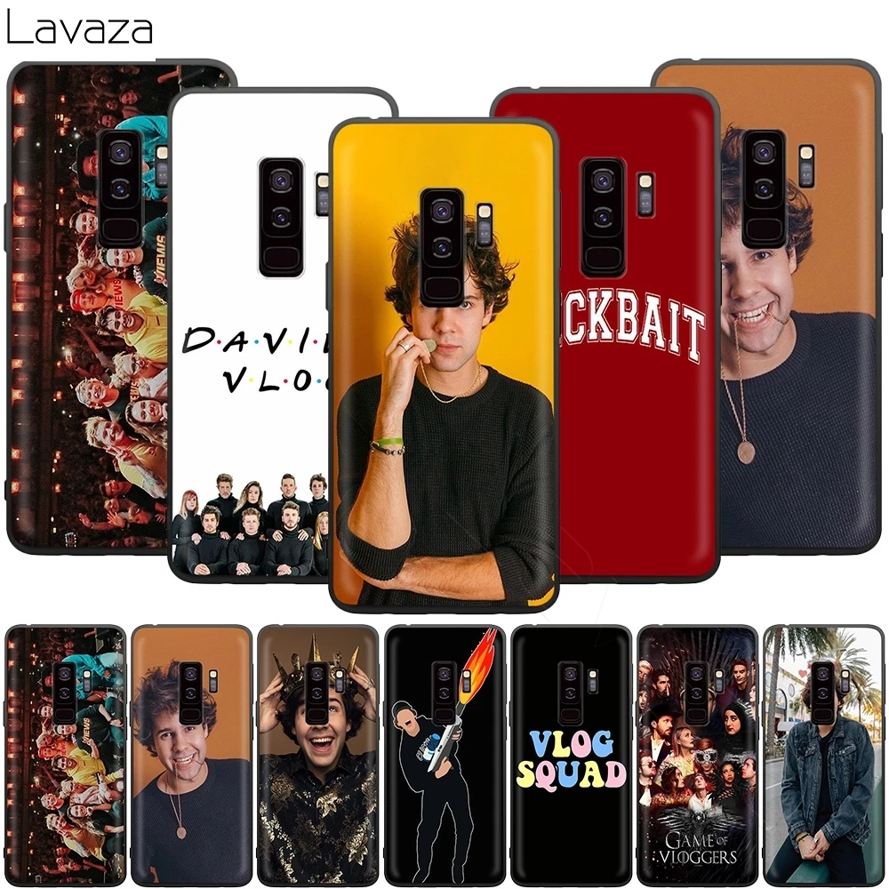 

Lavaza Vlog Squad David Dobrik Case for Samsung Galaxy S10 S9 S8 S7 S6 Plus Note 9 8 M30 M20 M10 Edge