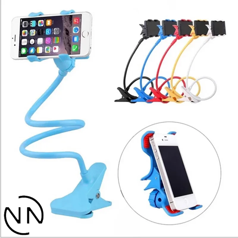 

360 Degree Roating Flexible Lazy Phone Holder For iphone xiaomi Huawei Mobile Long Arm Bed Desktop Tablet Stand Bracket Support