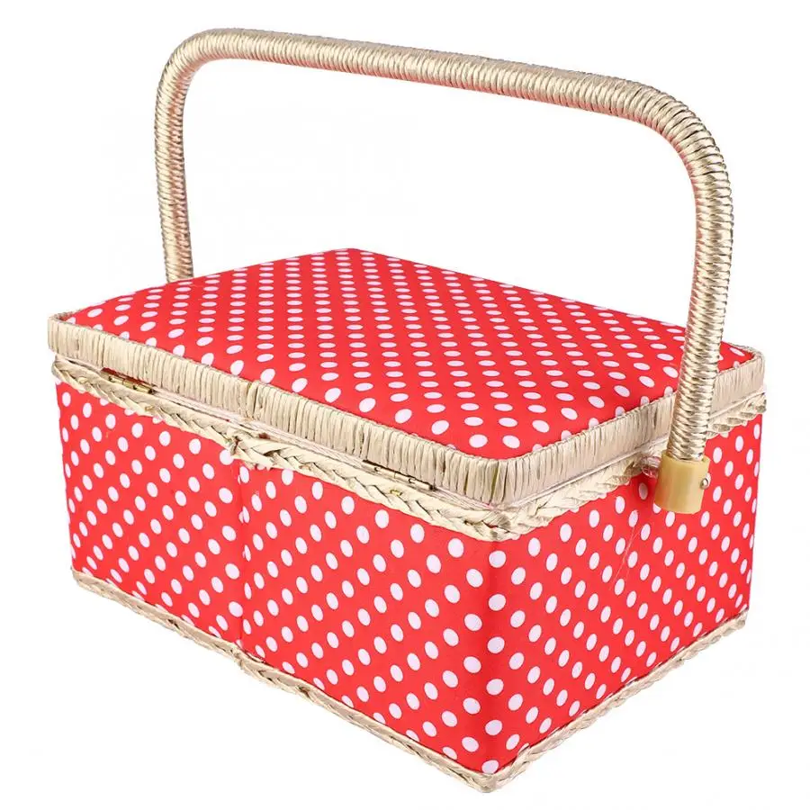 

Dirty Laundry Basket Foldable Laundry Basket Sewing Basket Household Fabric Craft Thread Needle Storage Box Organizer