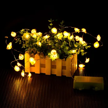 

Cute Ladybugs Fairy String Lights 40 LEDs 10ft Copper Wire With Remote For Deco