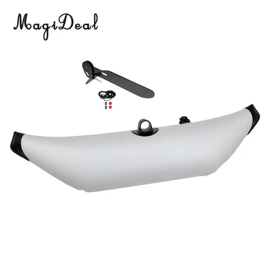 

Premium PVC Universal Kayak Canoe Fishing Inflatable Outrigger Stabilizer & Kayak Rudder Kit for Fishing Boat Dinghy Yacht Acces