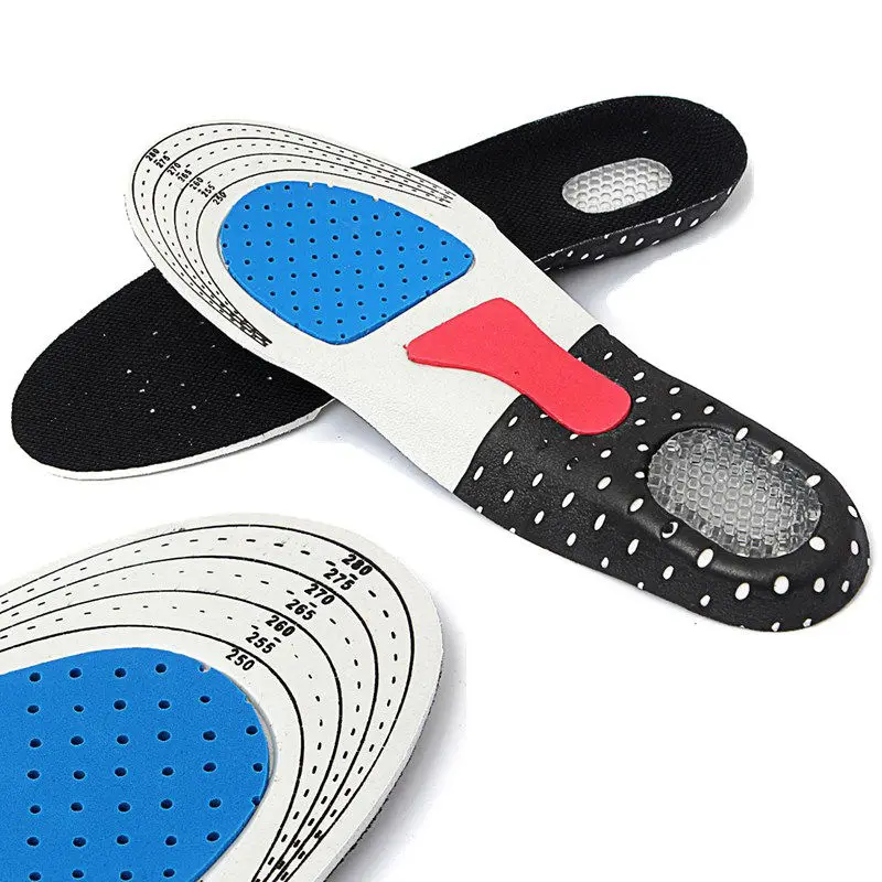 Men Women Gel Orthotic Sport Running Insole Insert Shoe Pad Arch Support Cushion