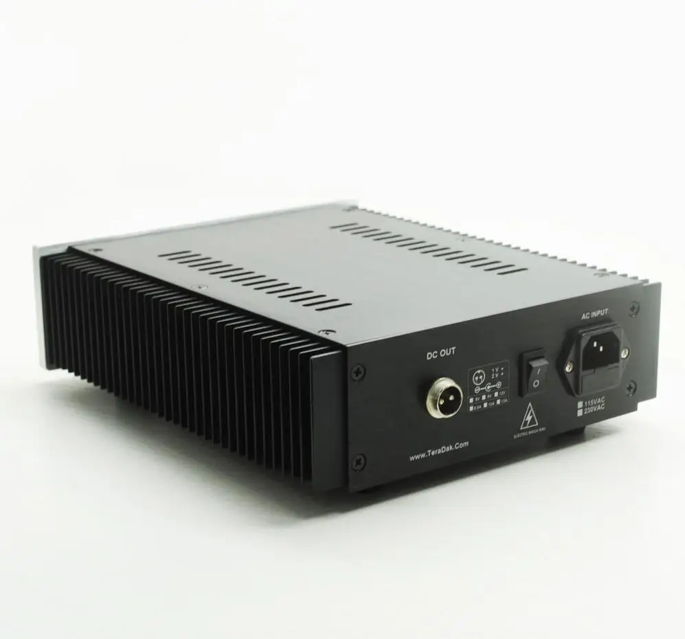 TeraDak DC12V 10A for NAS HiFi update low noise