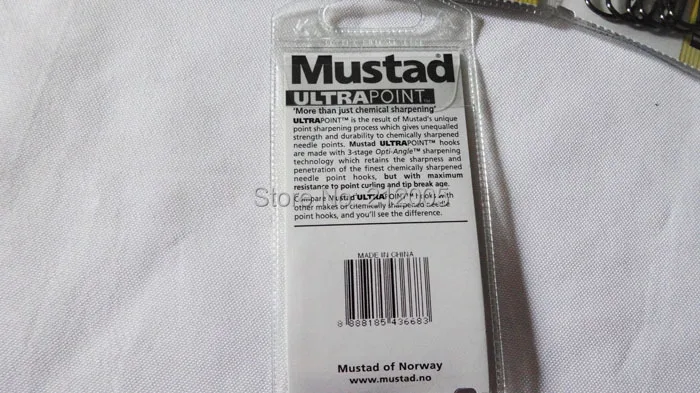 Высококачественный крючок mustad Reference № 92647NPBLN Размер 6#4#2#1#1/0#2/0#3/0#4/0# черный HookMustad рыболовные крючки