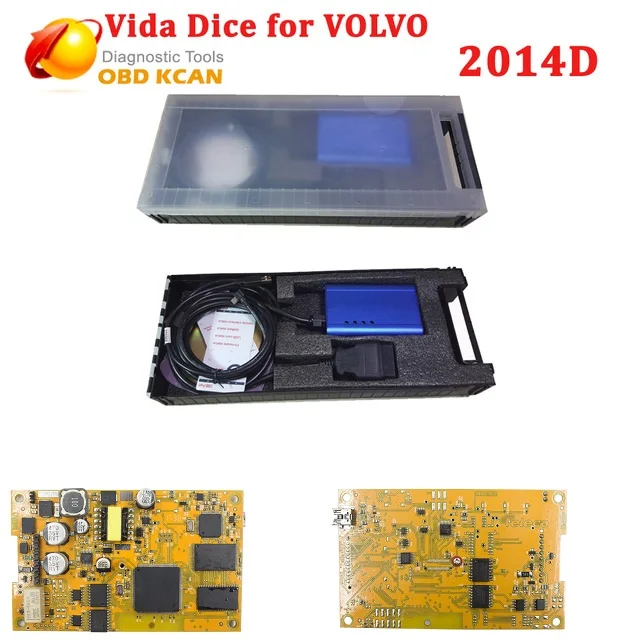 

2019 Latest Version 2014D Multi-language Vida Dice For VOLVO vida dice Diagnostic tool Scanner vida dice with Free shipping