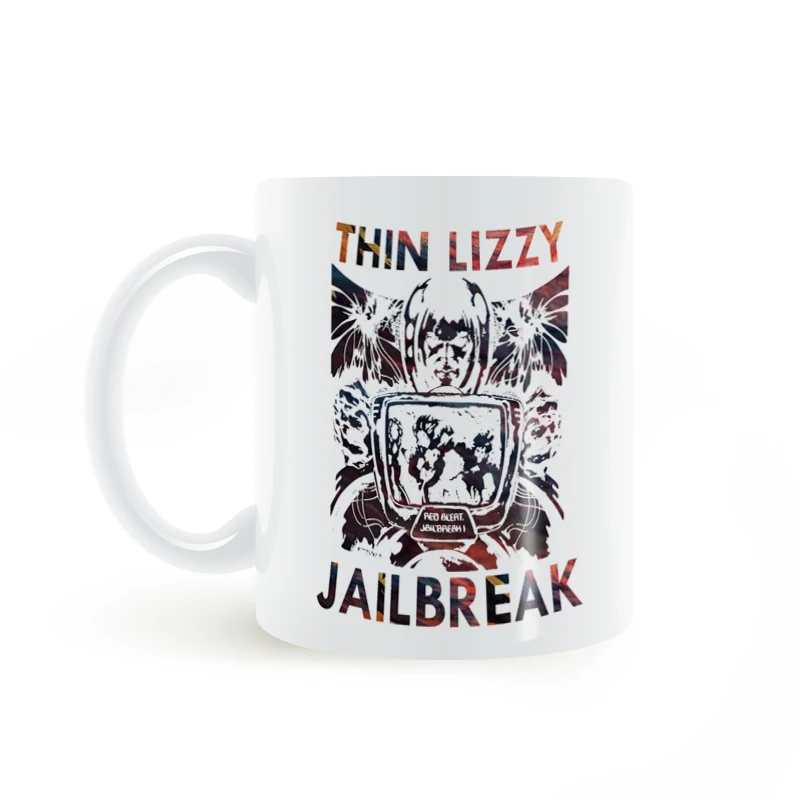 Джейлбрейк Thin Lizzy кружка Кофе молока творческая керамическая кружка сделай себе сам подарки домашнего декора кружки 11 oz T557