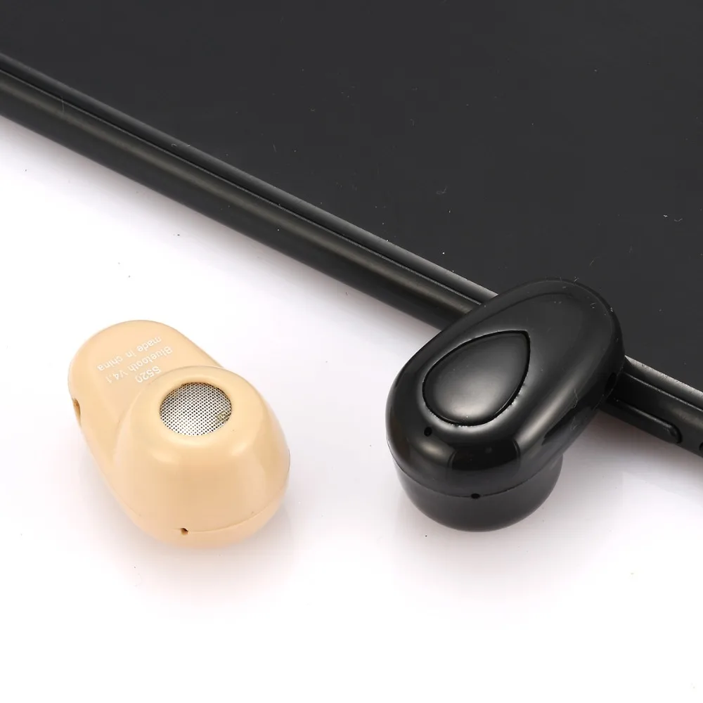 S520 черный цвет мини беспроводные наушники Bluetooth 6g вес свободные руки с зарядным