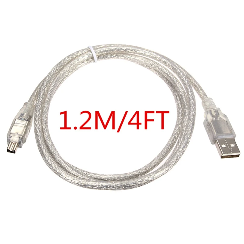 USB-Stecker auf Firewire ieee 120 4-poliges Ilink-Adapter kabel Firewire-Kabel für Sony-DCR-TRV75E-DV-Kamera kabel cm