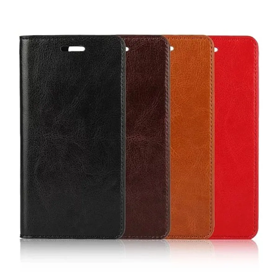 Genuine Leather Phone Case For Huawei Honor 8 Flip Stand Design Wallet With Card Slot Cellphone Accessories For Huawei Honor 8