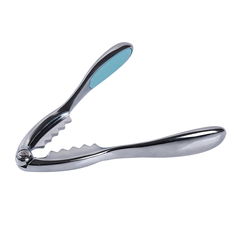 light blue Многофункциональные плоскогубцы из сплава нержавеющей стали 304, плоскогубцы из грецкого ореха и омаров, плоскогубцы, открывалка для бутылок, креативная вилка для крабов, гаджет - Цвет: light blue