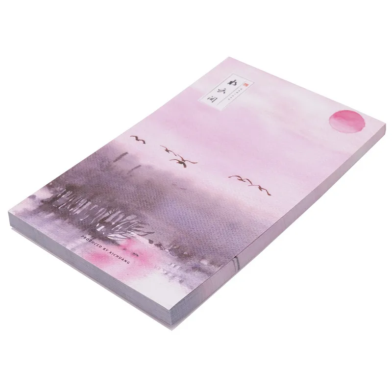 

Wholesale Office & School Supplies Memo Pad 1pcs 60 Pages Of Antique Series Water World Can Be Torn Notebook Paper Notes
