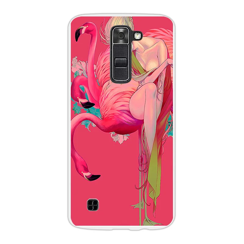Новый мягкий чехол для телефона из силикона и LG K7/Tribute 5 LS675/X210 X210DS в виде ракушки